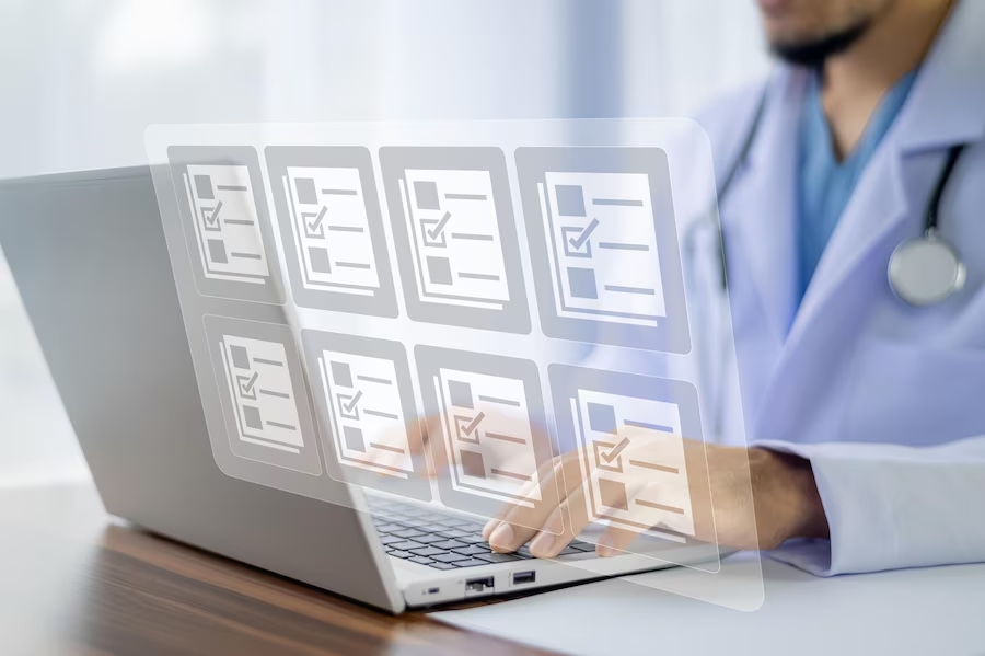 How does your PMS ensure data security and compliance?